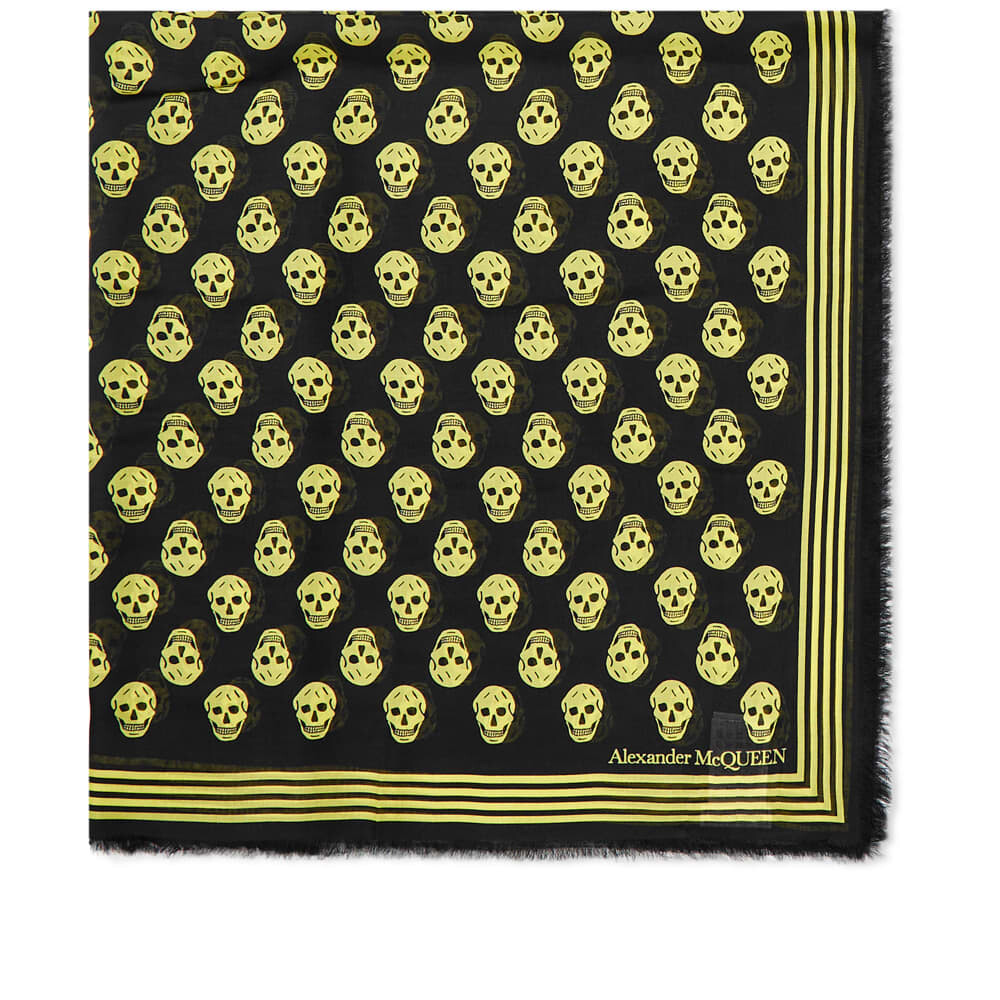 

Шарф Alexander McQueen Biker Skull Scarf