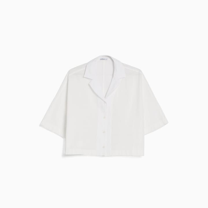 

Рубашка с коротким рукавом Bershka Rustic With Kimono Effect, белый
