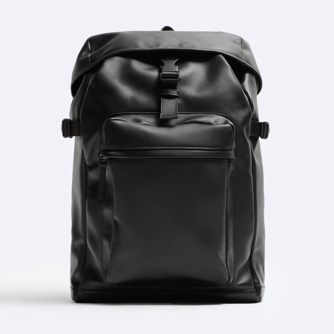 

Мужской рюкзак Zara Leather Explorer, черный