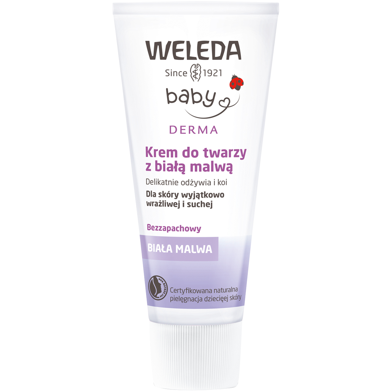 Weleda Baby крем для лица с белой мальвой для детей, 50 мл - фото