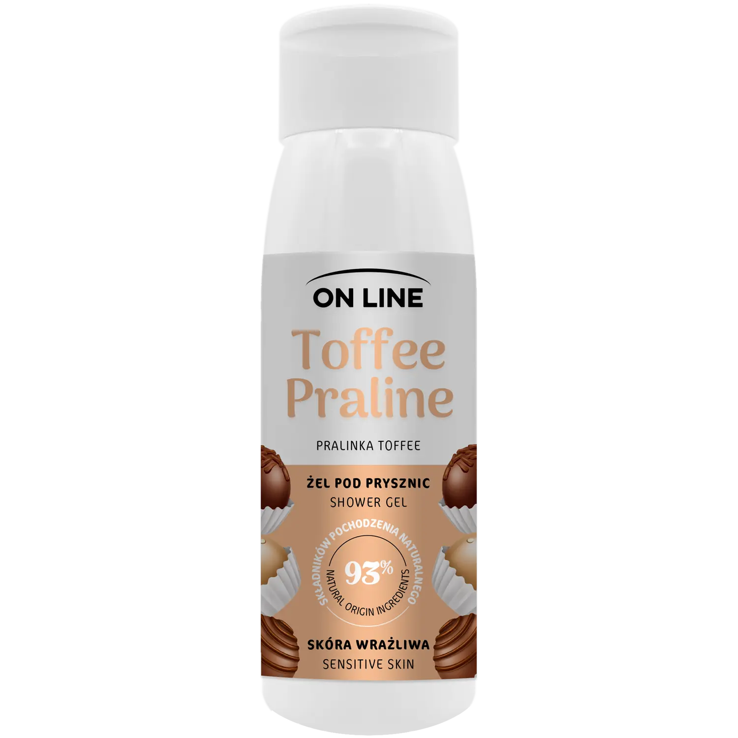 

On Line Toffee Praline гель для душа, 400 мл