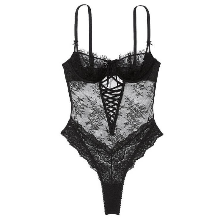 

Боди Victoria's Secret Wicked Teddy, черный