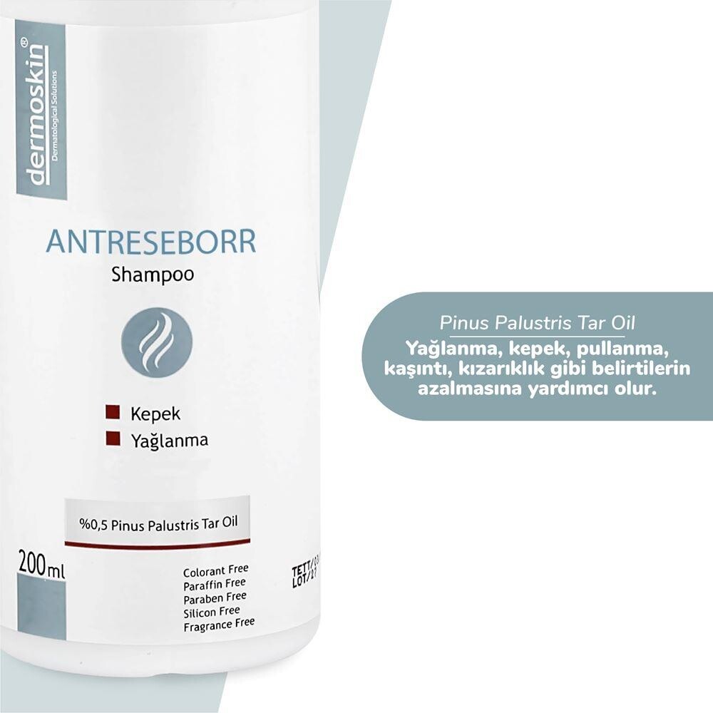 

Dermoskin Antreseborr шампунь от перхоти для жирной кожи головы 200 мл