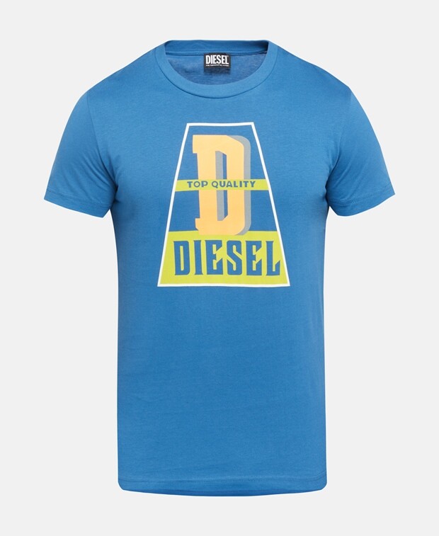 

Футболка Diesel, бирюзовый