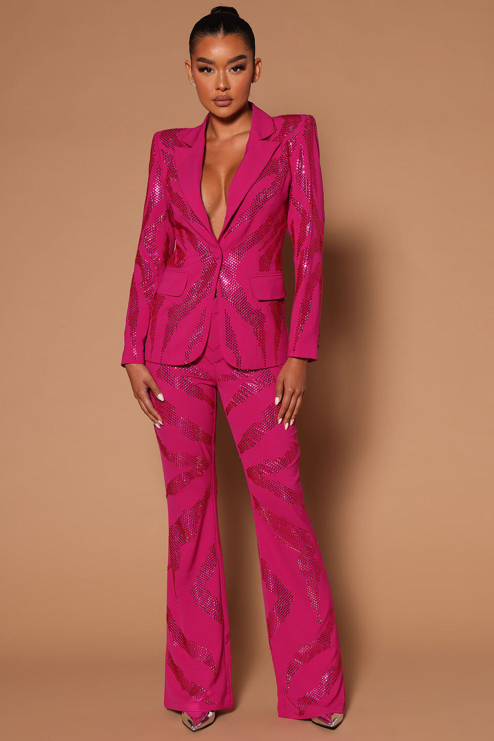 

Брюки Fashion Nova A92205P1, розовый