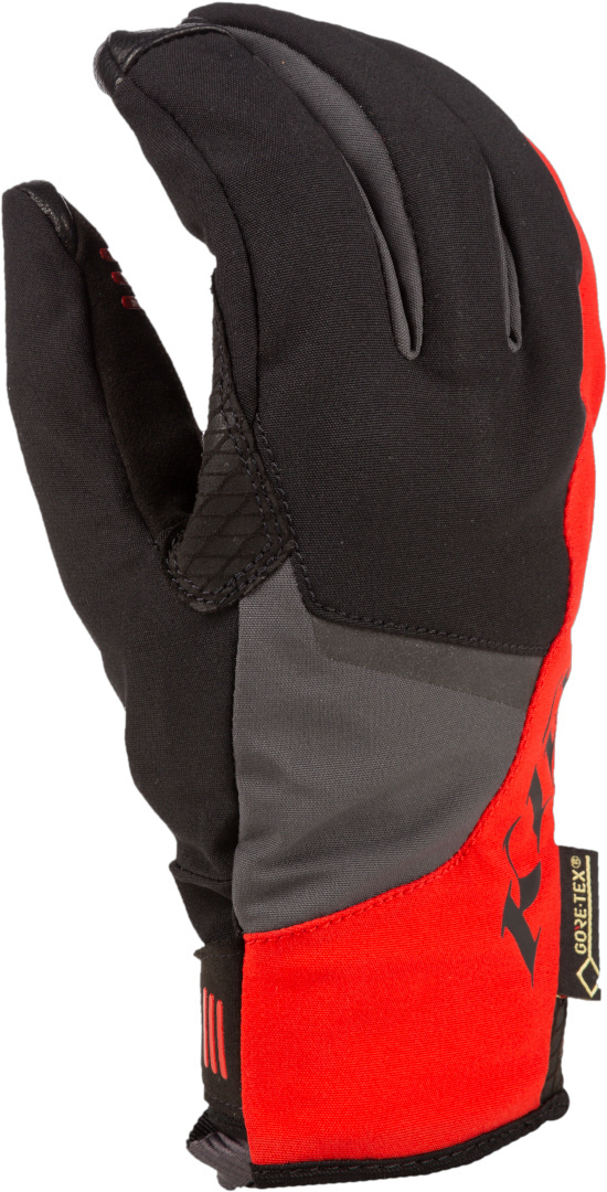 Перчатки Klim Inversion Gore-Tex для мотоцикла, черно-красные