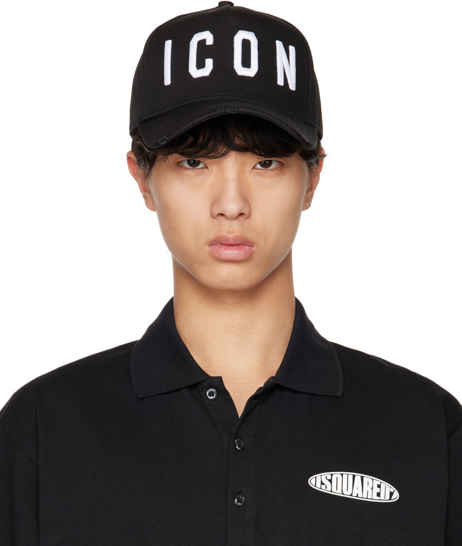 

Черная кепка Be Icon Dsquared2