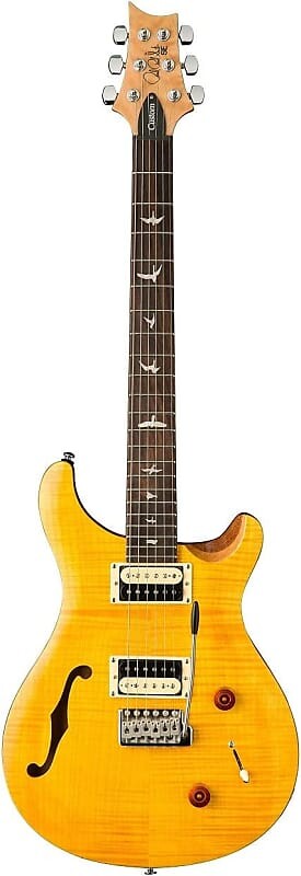 PRS SE Custom 22 Semi-Hollow - Желтый Сантана CU2SHSY