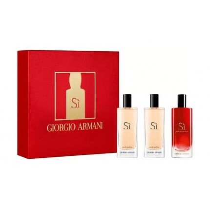 

Набор GIORGIO ARMANI Si Collection с Si EDP, Si Passione EDP и Si EDP по 15 мл каждый