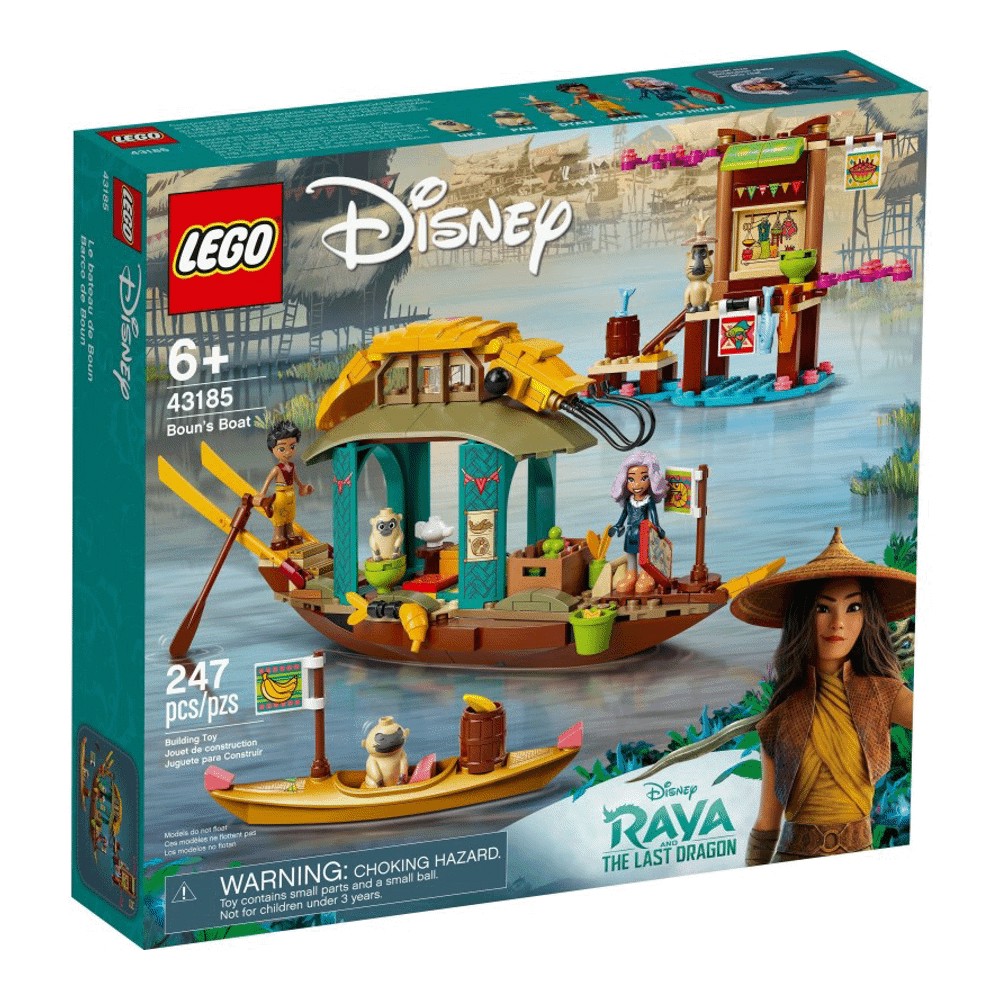 Конструктор LEGO Disney Princess 43185 Лодка Буна конструктор lego disney princess 43186 саламандра бруни