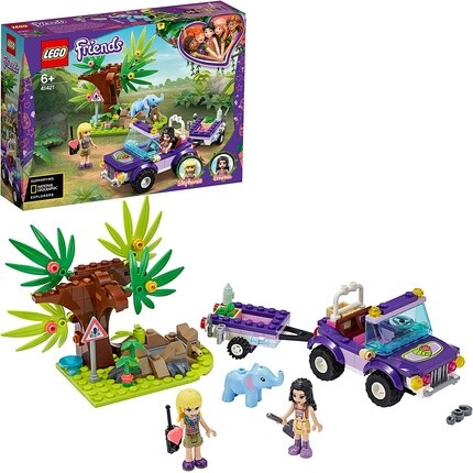 

Конструктор Lego 41421 Friends спасение слоненка с транспортером