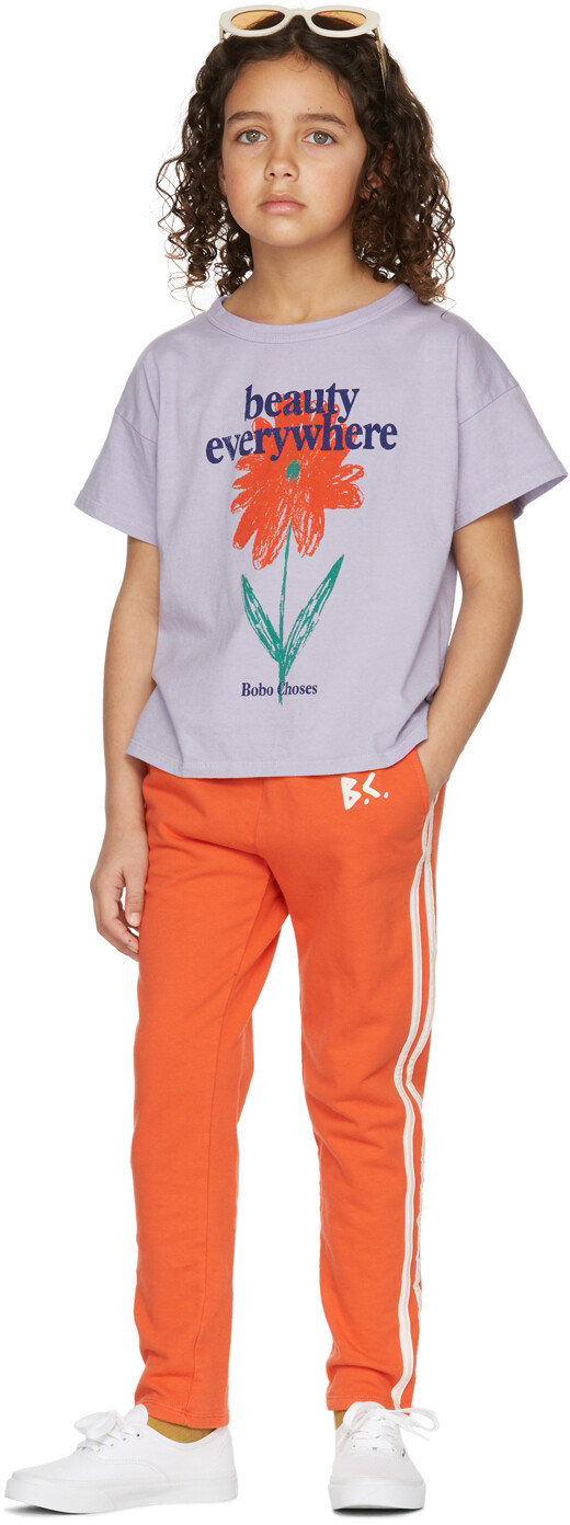 

Kids Orange 'BC' Брюки для бега трусцой Bobo Choses