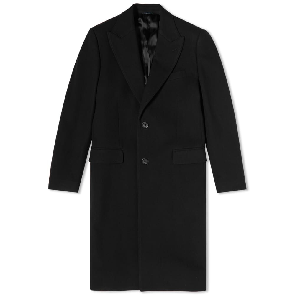 

Шерстяное пальто Dolce & Gabbana SB, черный