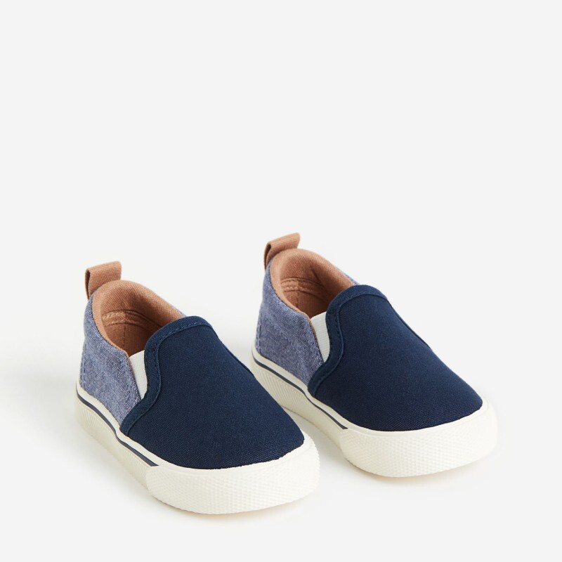

Детские кеды H&M Canvas, темно-синий
