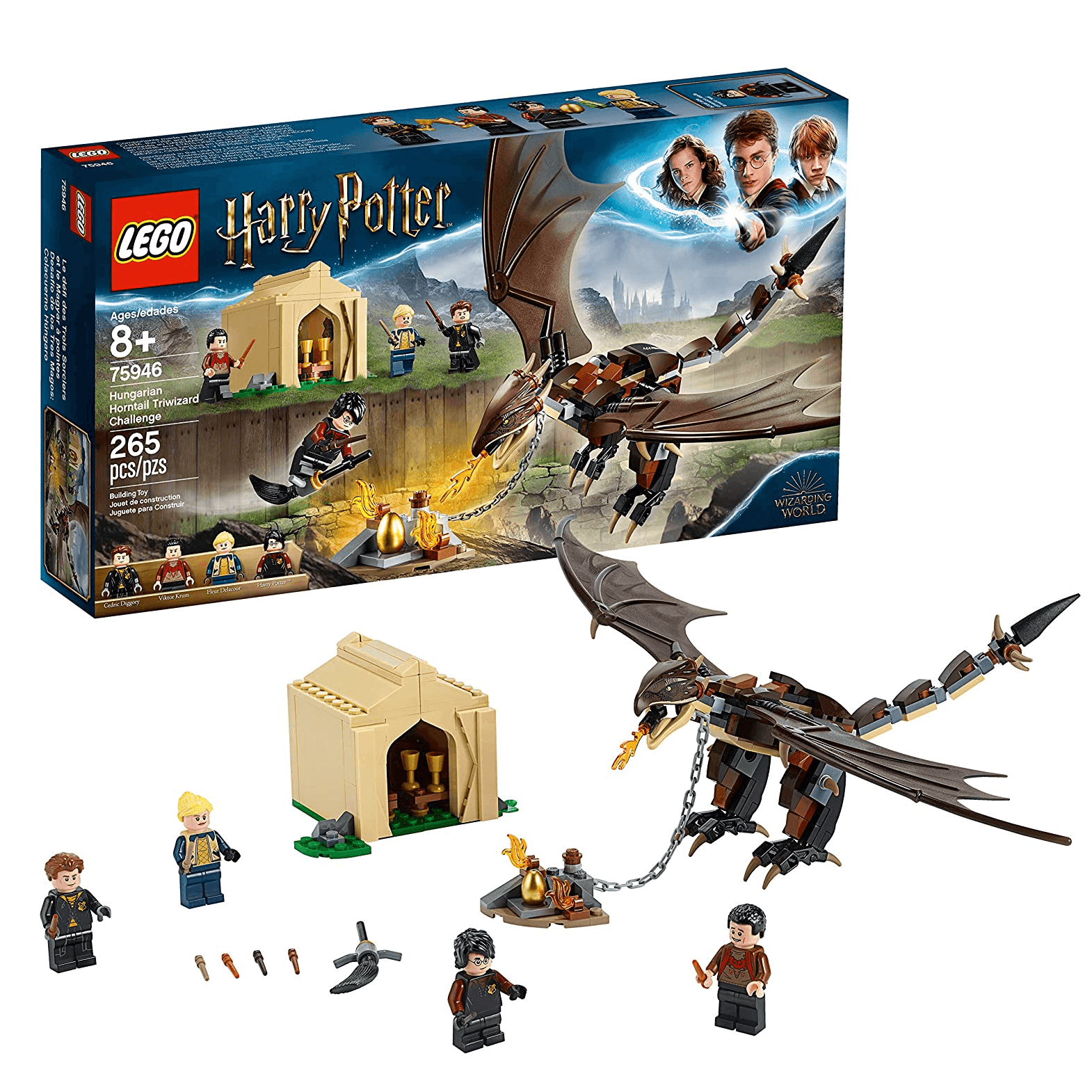 Конструктор Турнир трёх волшебников: Венгерская хвосторога 75946 Lego Harry Potter - фото