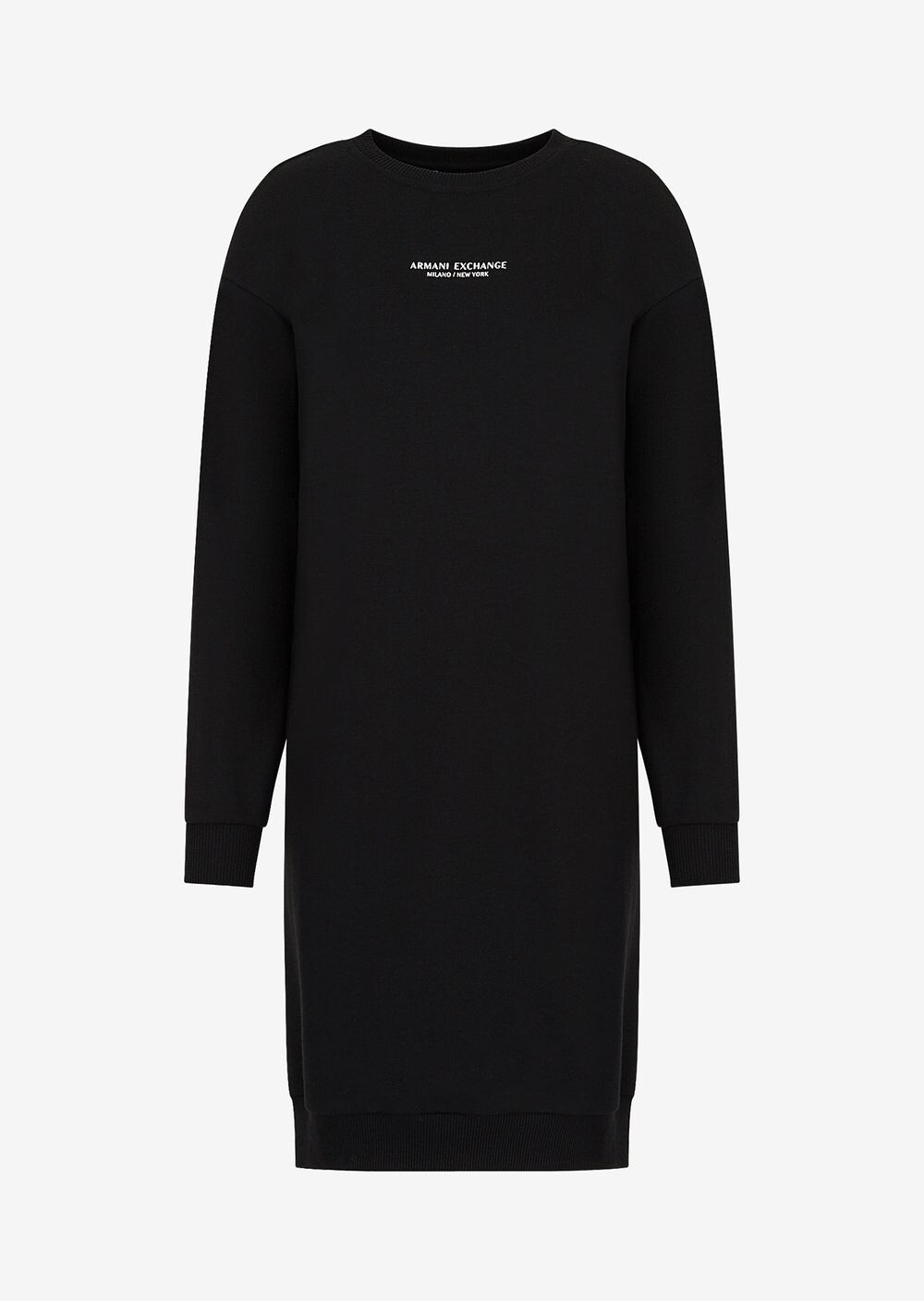 

Платье-толстовка Milano New York Armani Exchange, черный