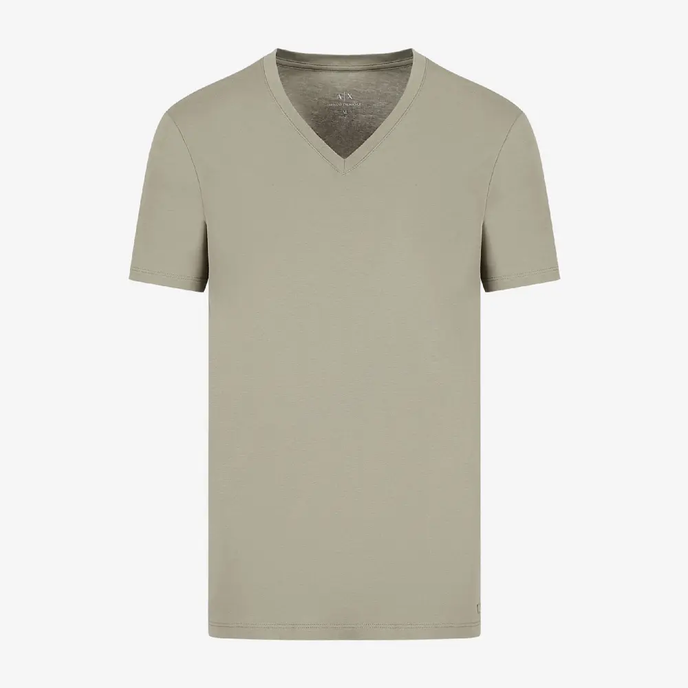 

Футболка Armani Exchange Slim Fit Short Sleeve Pima Cotton, светло-зеленый