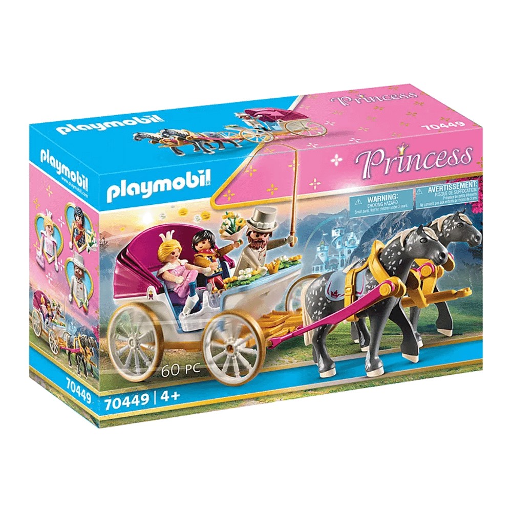 Конструктор Playmobil 70449 Конный экипаж королевской пары принцесса замок принцессы playmobil