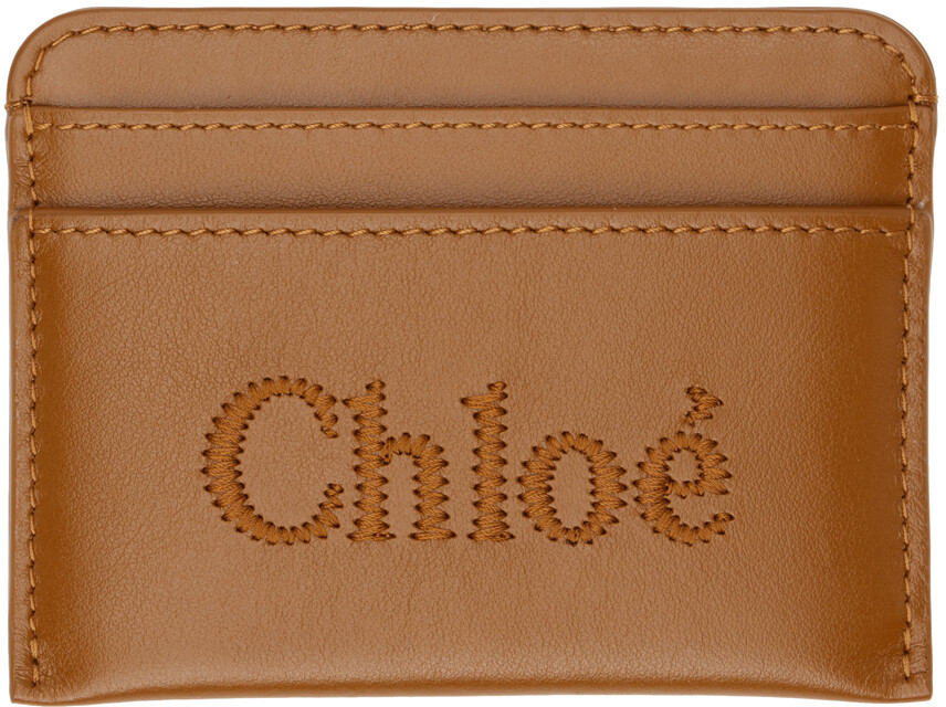 

Коричневый держатель для карт Sense Chloé
