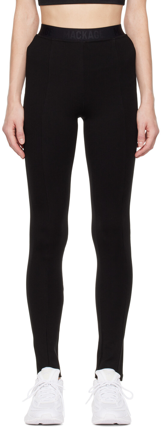 

Черные леггинсы Janine Mackage