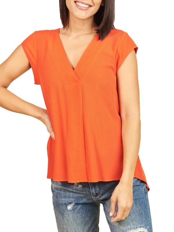 

Топ-туника heidi shift Daniel Rainn Bright red