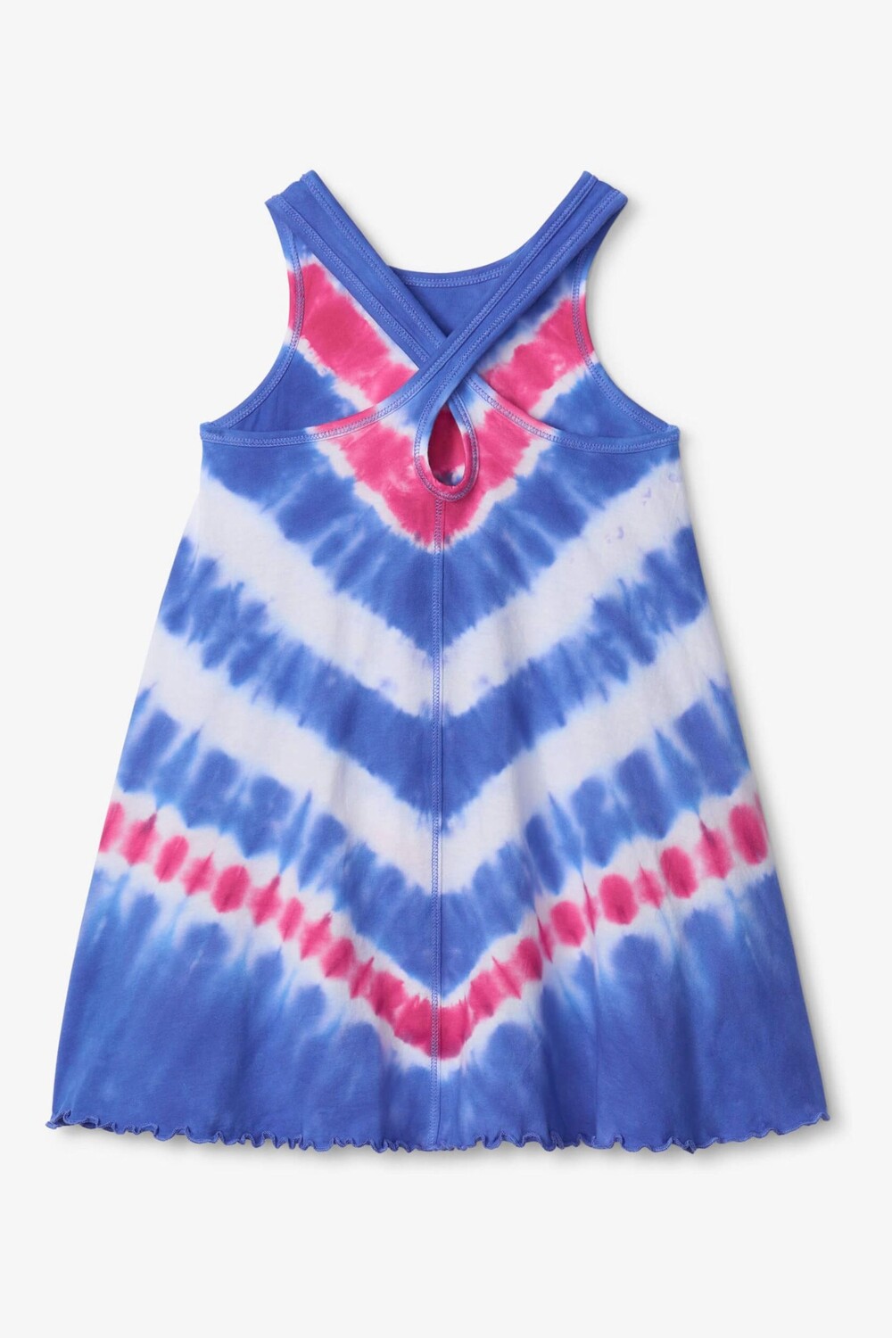 

Синее платье Summer Wave кроя-трапеции Hatley, синий