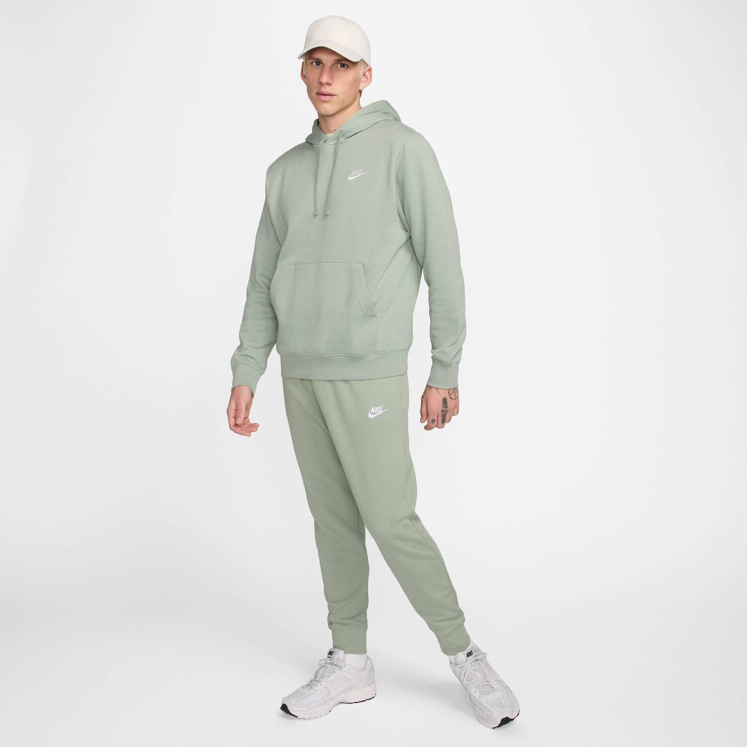 

Толстовка клубная флисовая с капюшоном Nike Sportswear, зеленый