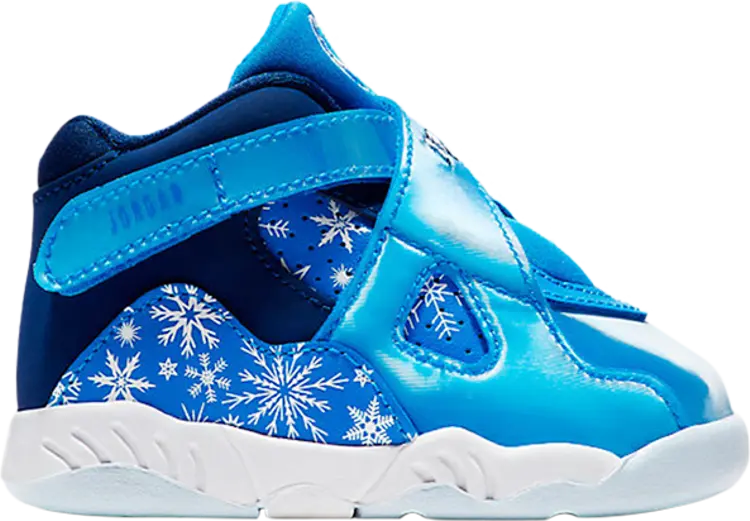 

Кроссовки Air Jordan 8 Retro TD Snowflake, синий