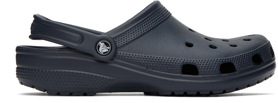

Темно-синие классические сабо Crocs