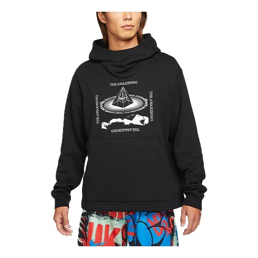 

Толстовка Men's Nike Kyrie Alphabet Printing, черный
