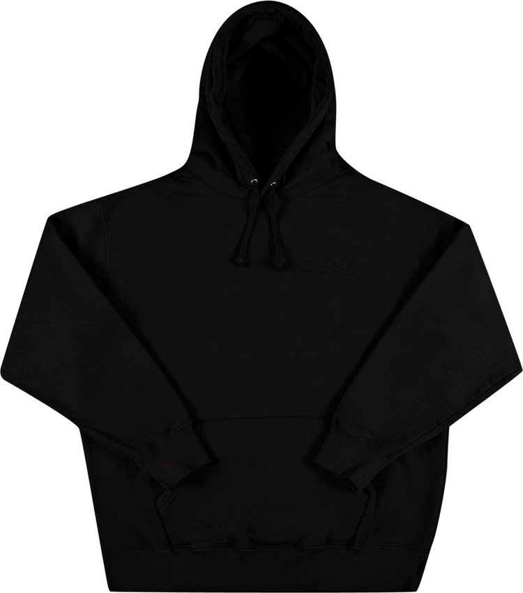 Толстовка Supreme x Smurfs Hooded Sweatshirt 'Black', черный футболка supreme x smurfs tee black черный