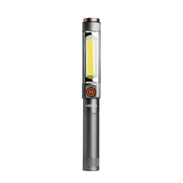 походный светильник аккумуляторный Светильник Nebo Franklin Dual RC аккумуляторный, серый