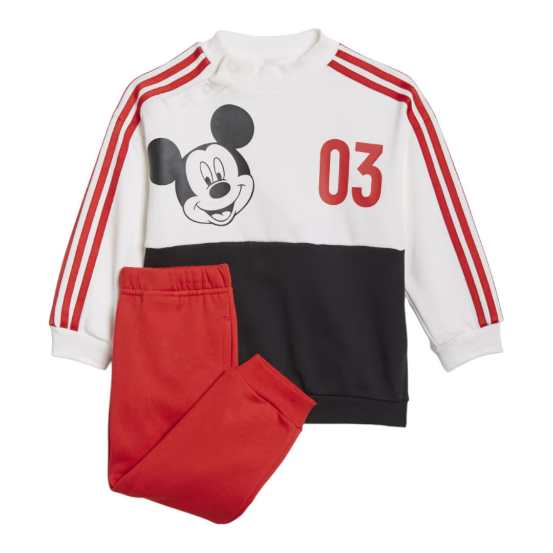 

Костюм Adidas Disney Mickey Mouse Jogger, белый/красный