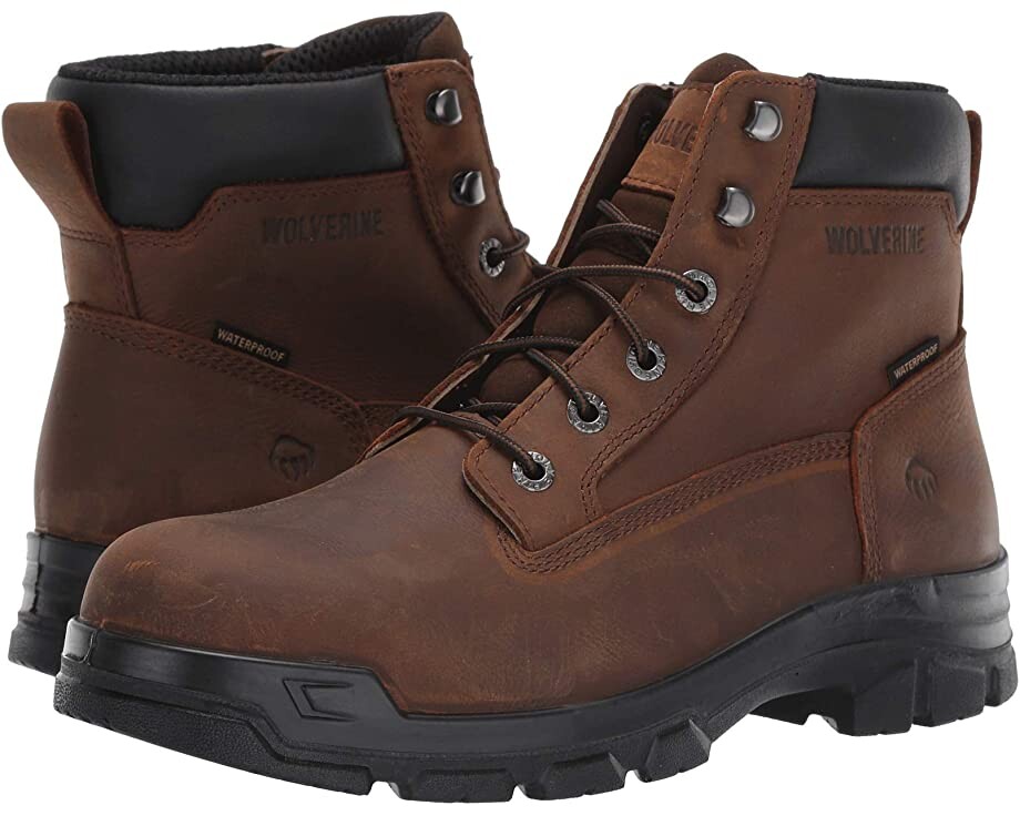 

Ботинки Chainhand Steel Toe WP Wolverine, коричневый
