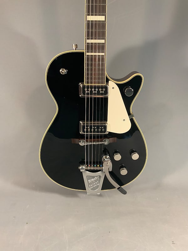 Gretsch G6128T-53 VINTAGE SELECT ’53 DUO JET WITH BIGSBY Черный электрогитара gretsch g6128t gh george harrison signature duo jet w bigsby black 754