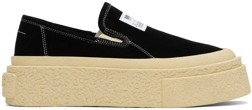 

Черные кроссовки на платформе MM6 Maison Margiela
