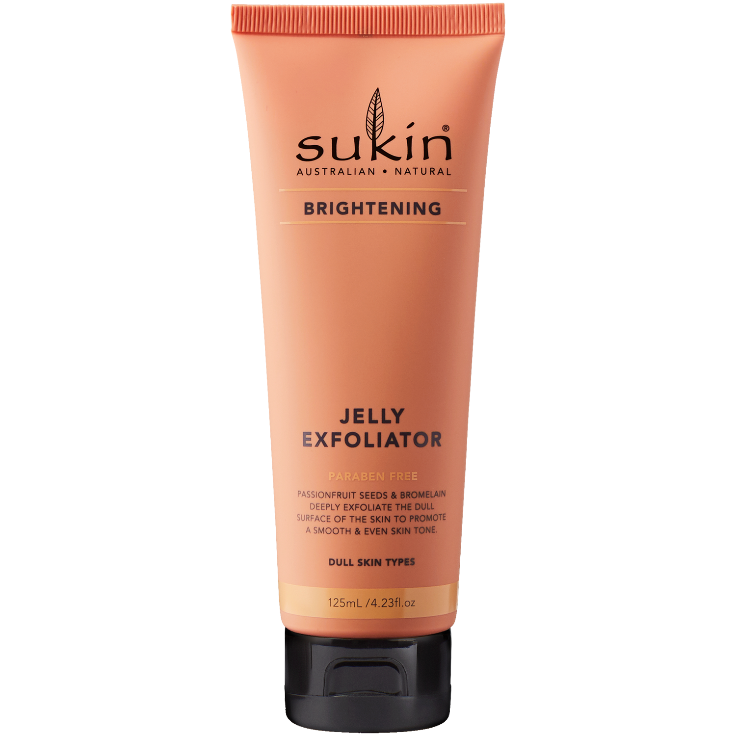 Sukin Brightening нежный пилинг-гель для лица, 125 мл - фото