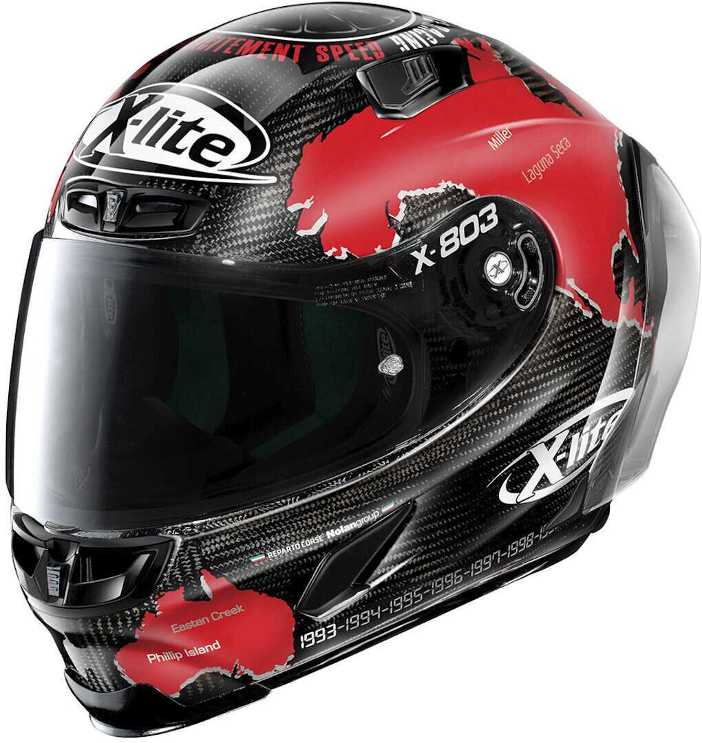 

X-Lite X-803 RS Ultra Carbon Replica C. Checa Шлем,