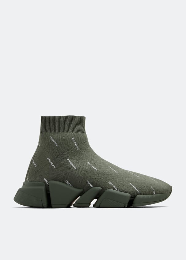 

Кроссовки BALENCIAGA Speed 2.0 sneakers, зеленый