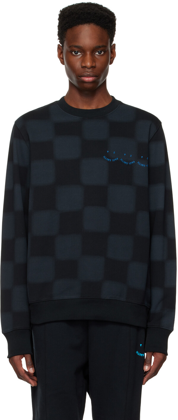

Черный свитшот Happy PS by Paul Smith