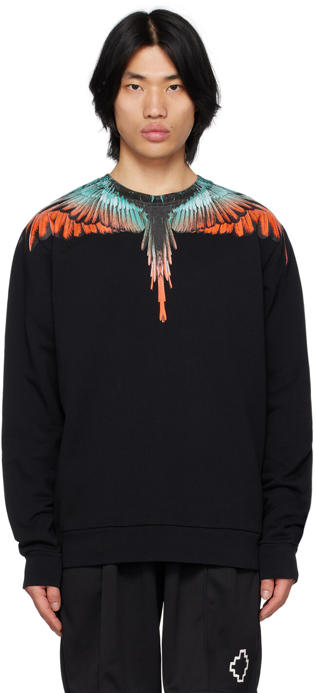 

Черная толстовка Icon Wings Marcelo Burlon County of Milan, Черный