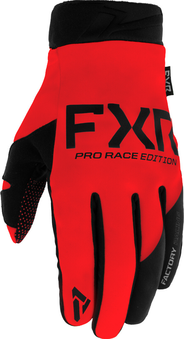 Перчатки FXR Cold Cross Lite для мотокросса, красный/черный перчатки для мотокросса cold cross lite fxr оранжевый черный