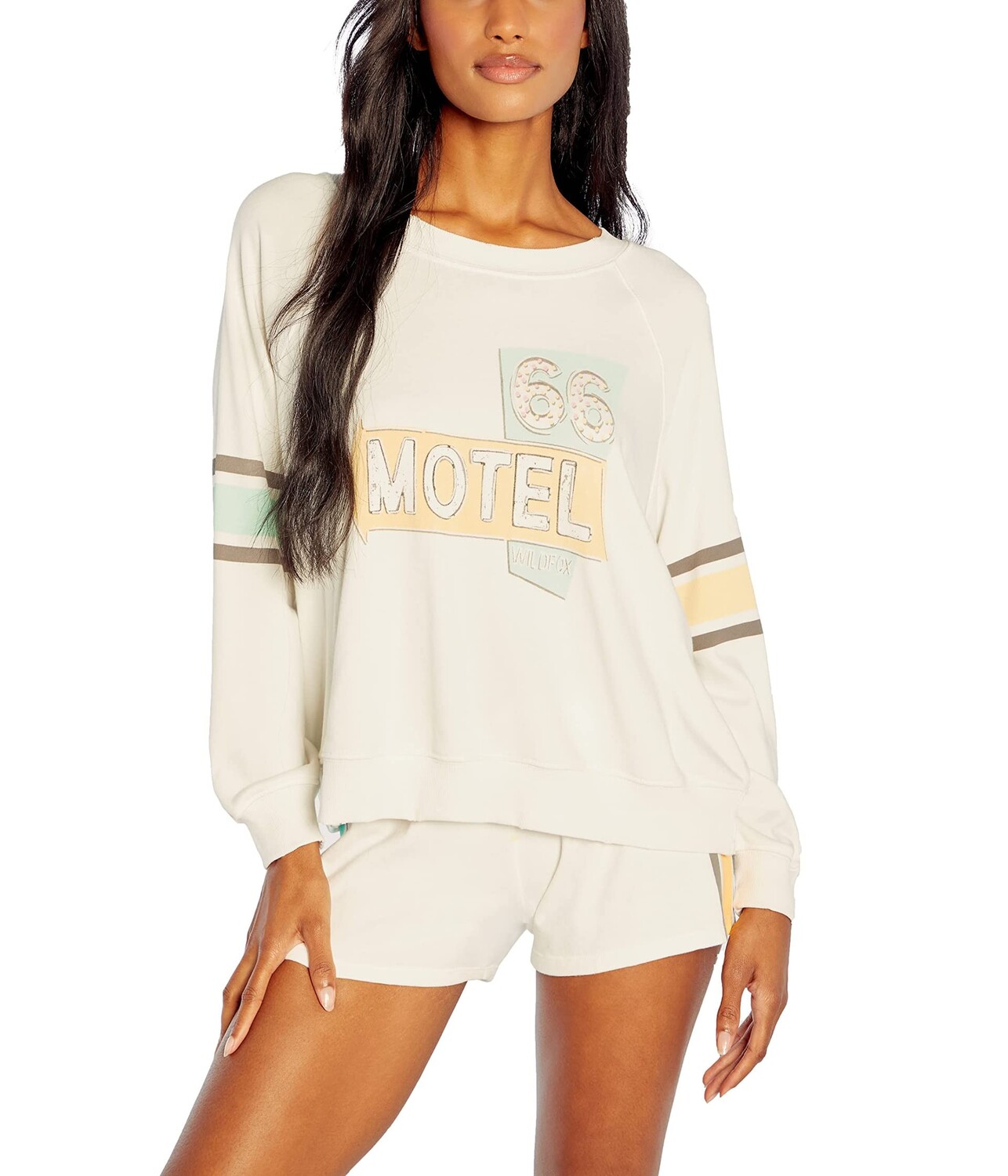 

Толстовка Wildfox, Wildfox Women's Sommers Pullover Sweatshirt, Белый