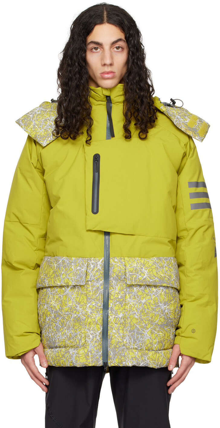 

Пуховик Xploric Yellow And Wander Edition adidas Originals, Желтый
