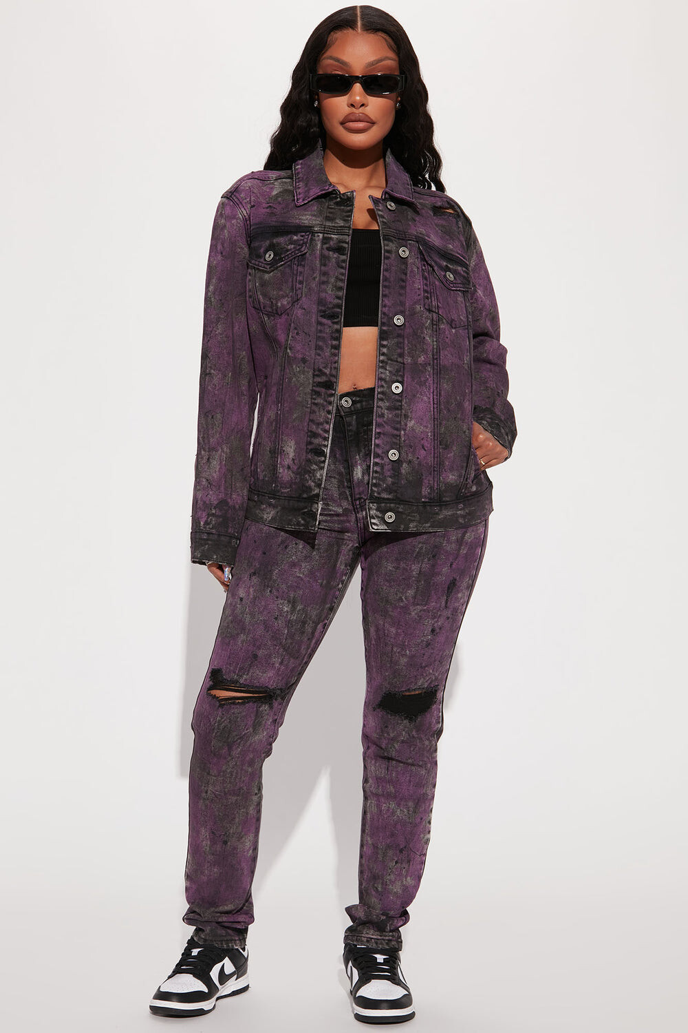 

Джинсы скинни Fashion Nova FN24477, черный