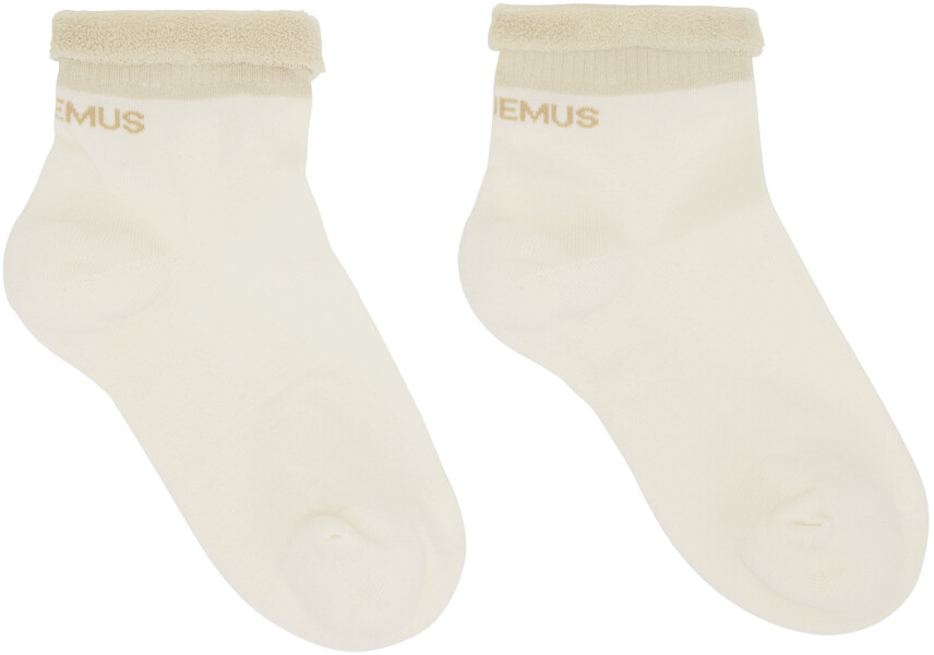 

Бежевые носки 'Les Chaussettes Cuca' Jacquemus