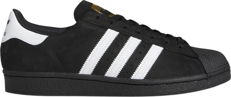 Мужские кроссовки Adidas Superstar, черный - фото