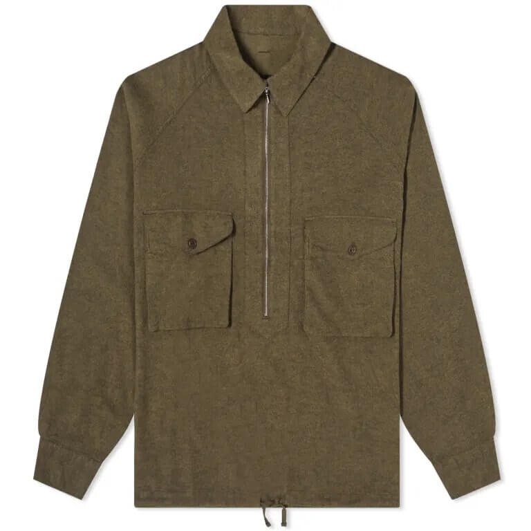 

Рубашка Eastlogue Scout Cord Half Zip, хаки