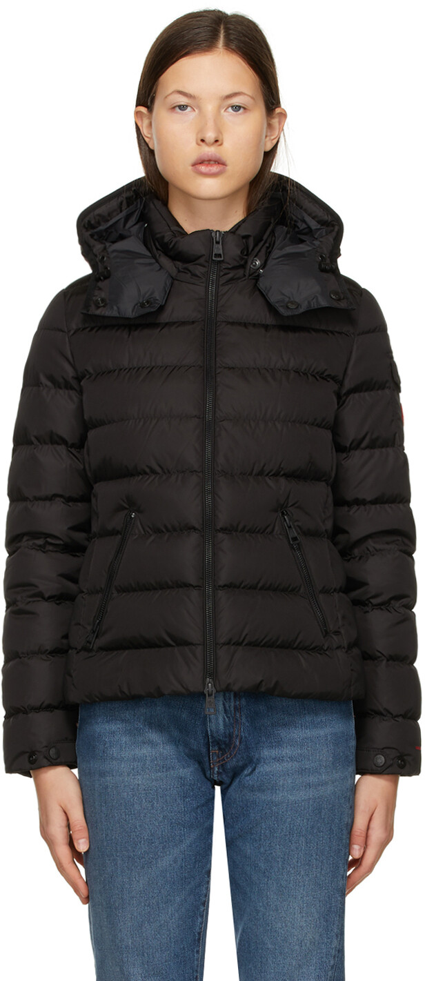 

Черный пуховик Born To Protect Teremba Moncler