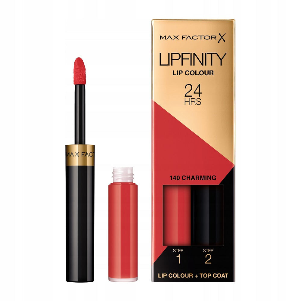 

Max Factor Lipfinity Lip Color двухфазная жидкая помада со стойким эффектом 140 Charming